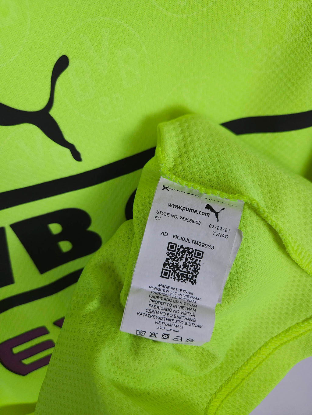 2021-22 Borussia Dortmund European Shirt