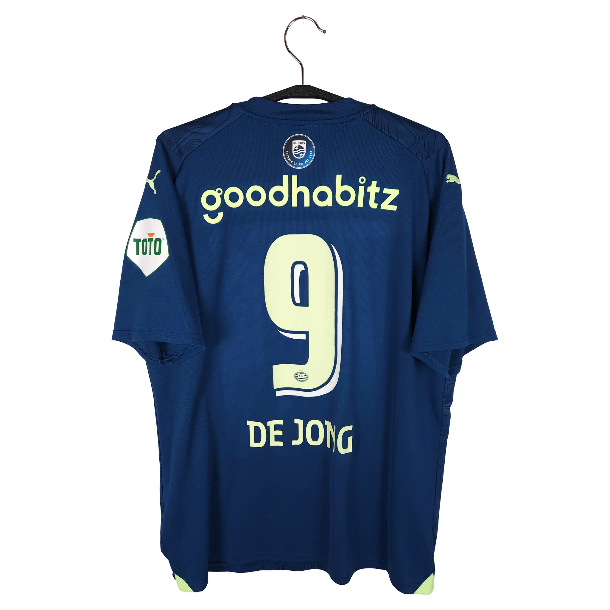 2023-24 PSV Third Shirt De Jong #9