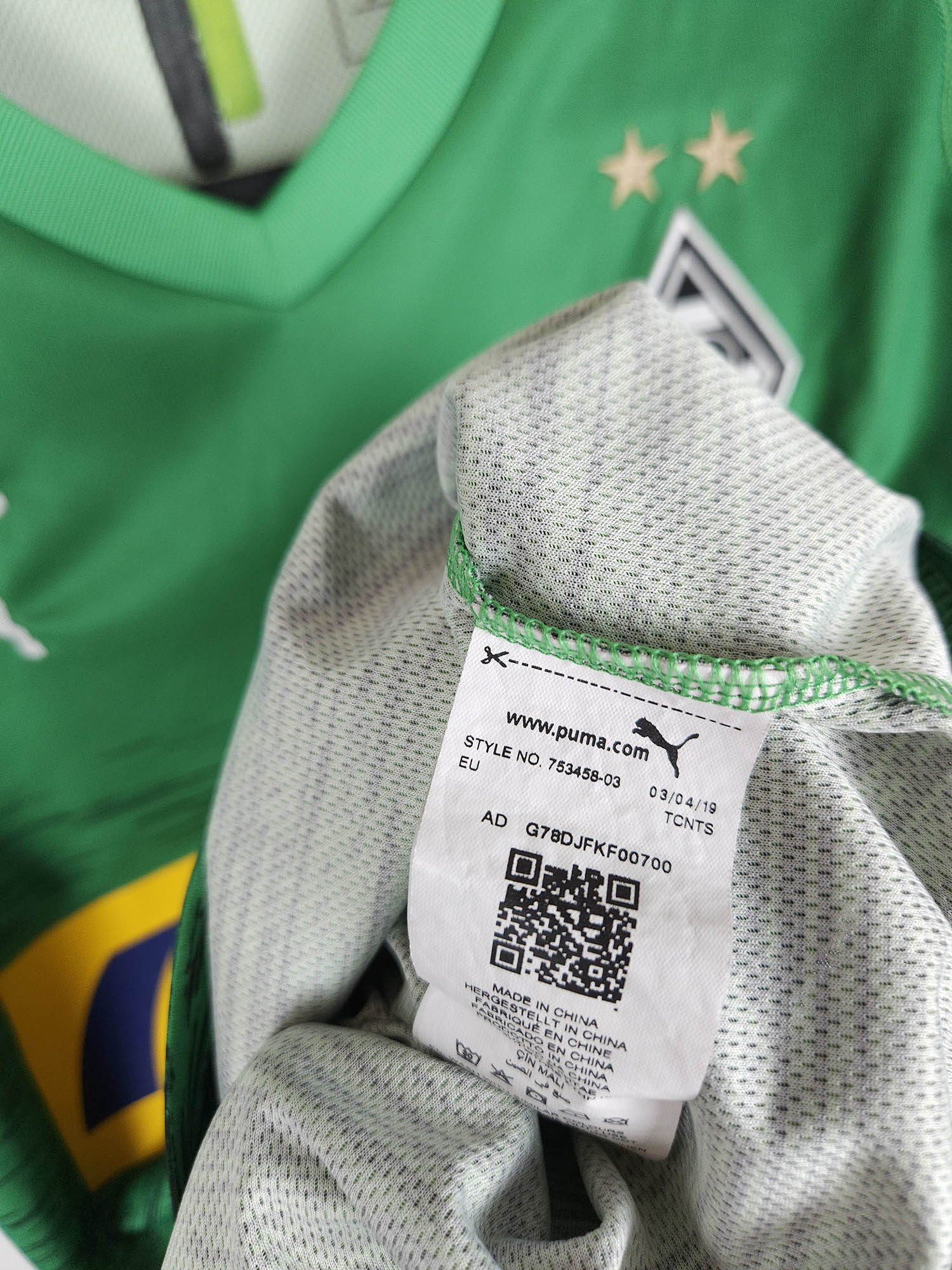 2018-19 Borussia Mönchengladbach Third Shirt