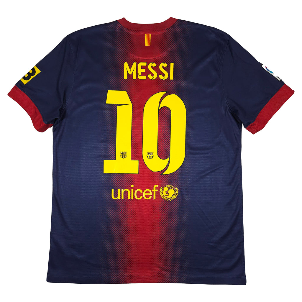 Barcelona Home Shirt 2012-13 – Messi #10 – L