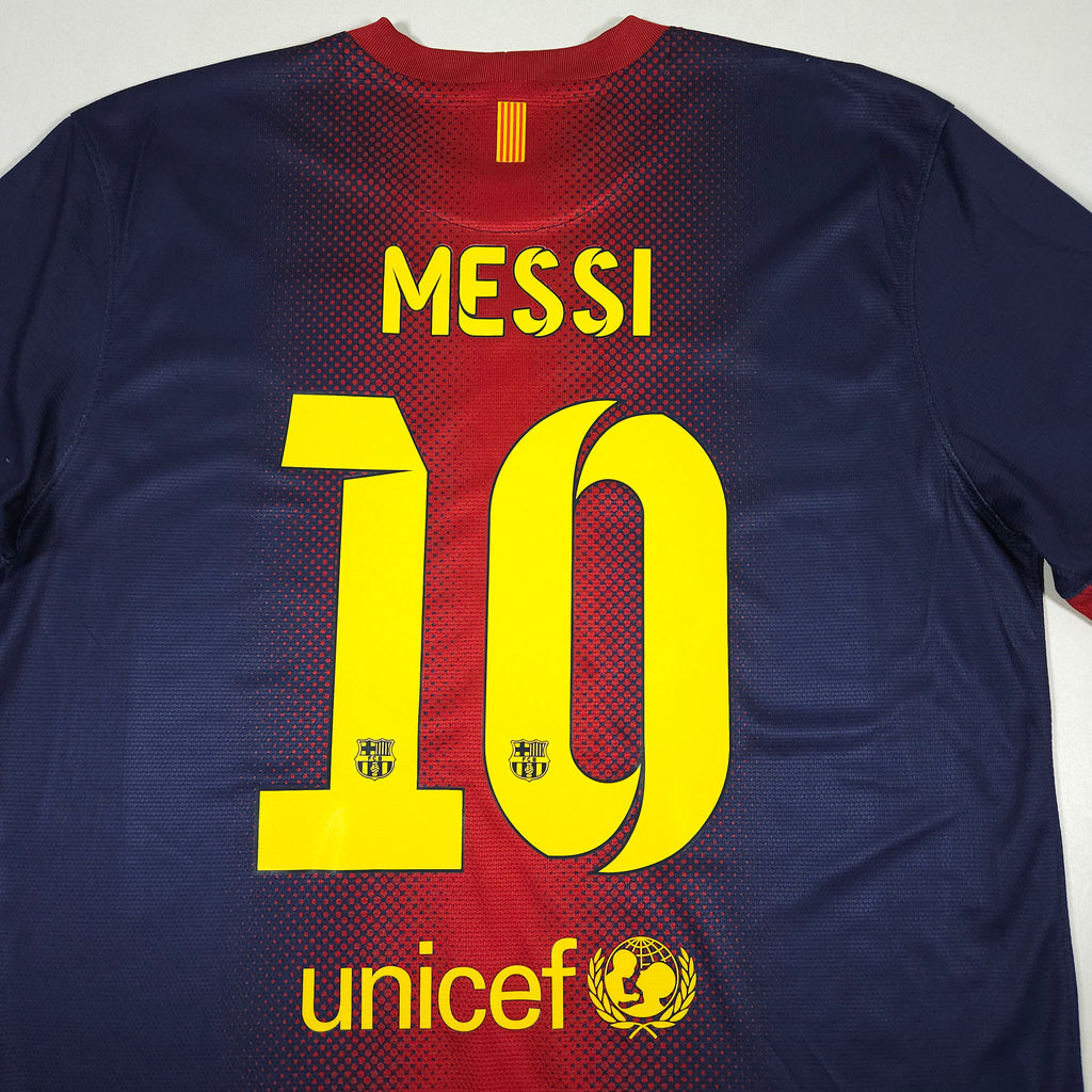 Barcelona Home Shirt 2012-13 – Messi #10 – L