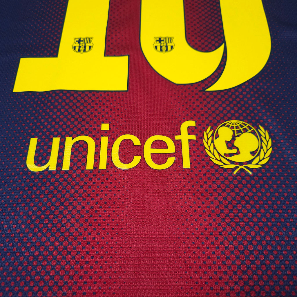 Barcelona Home Shirt 2012-13 – Messi #10 – L