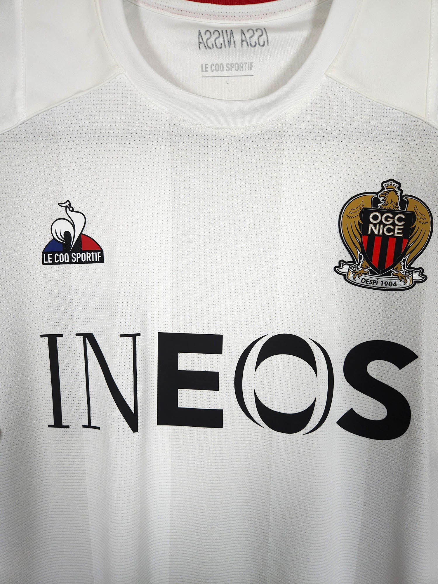 2023-24 Nice Away Shirt detailed view 2