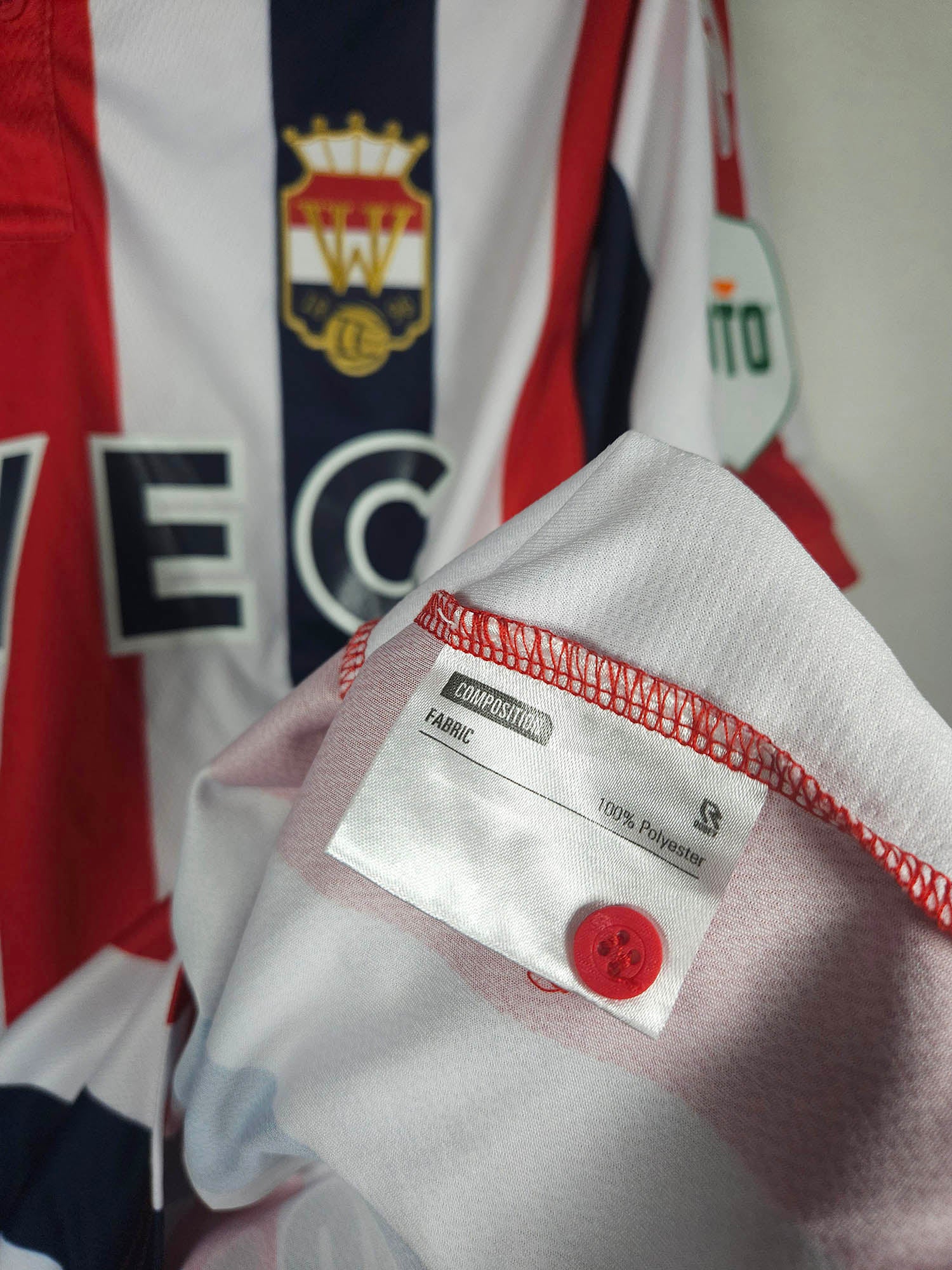 2023-24 Willem II Home Shirt Joosten #17 detailed view 8