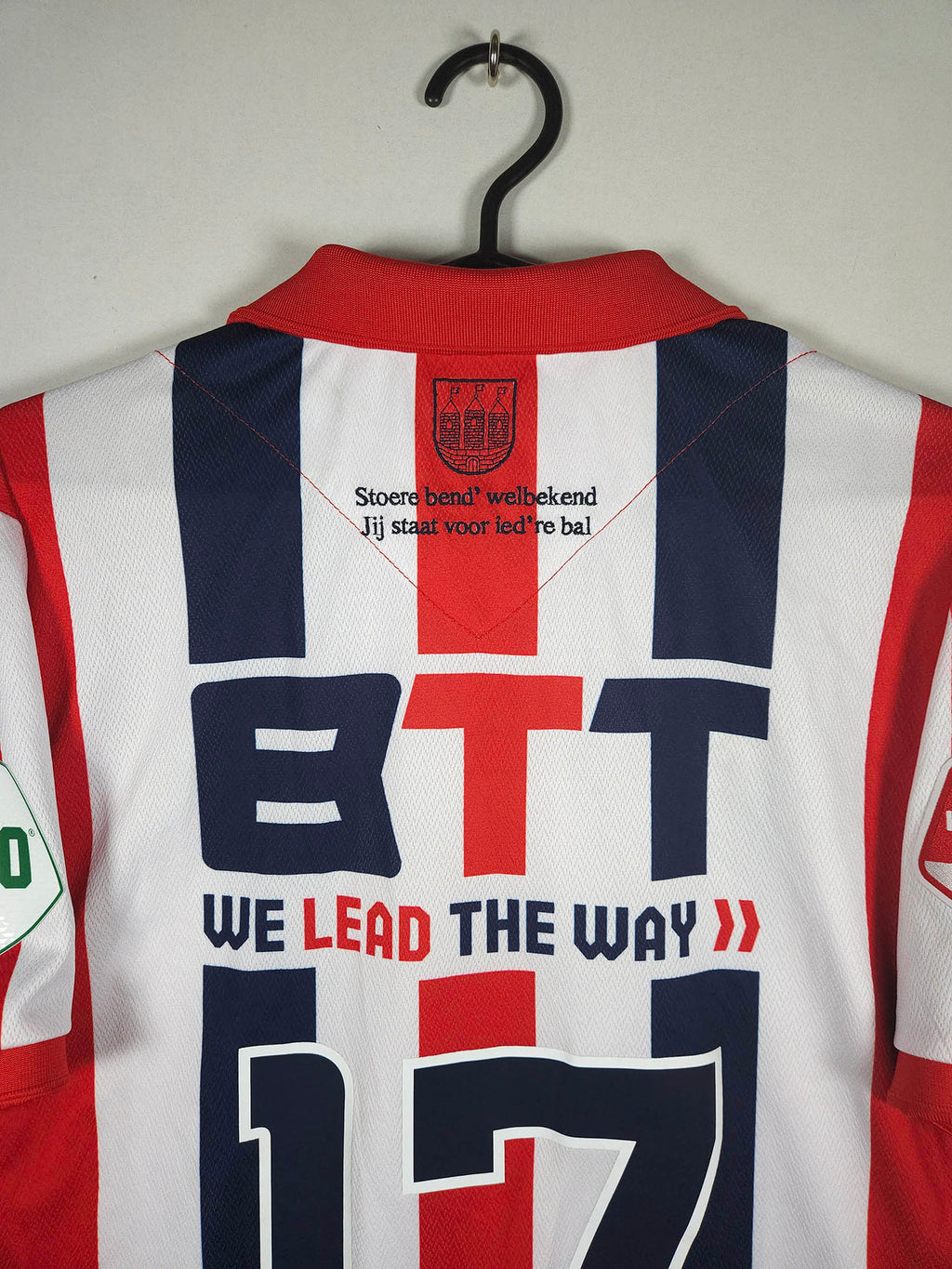 2023-24 Willem II Home Shirt Joosten #17 - detailed view