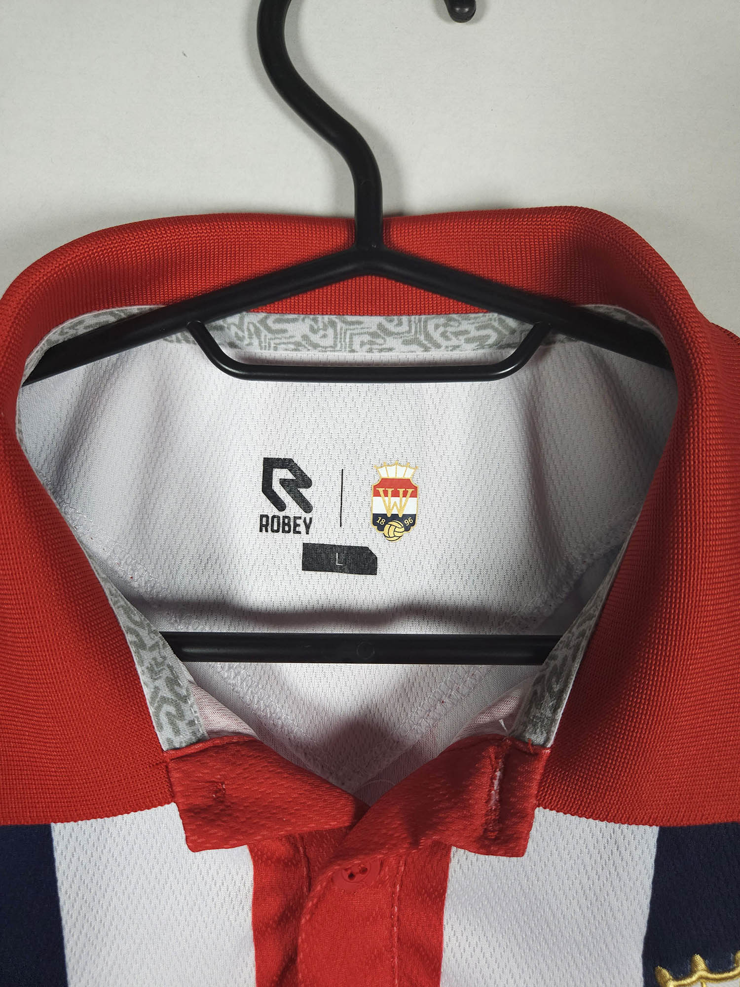 2023-24 Willem II Home Shirt Joosten #17 detailed view 7