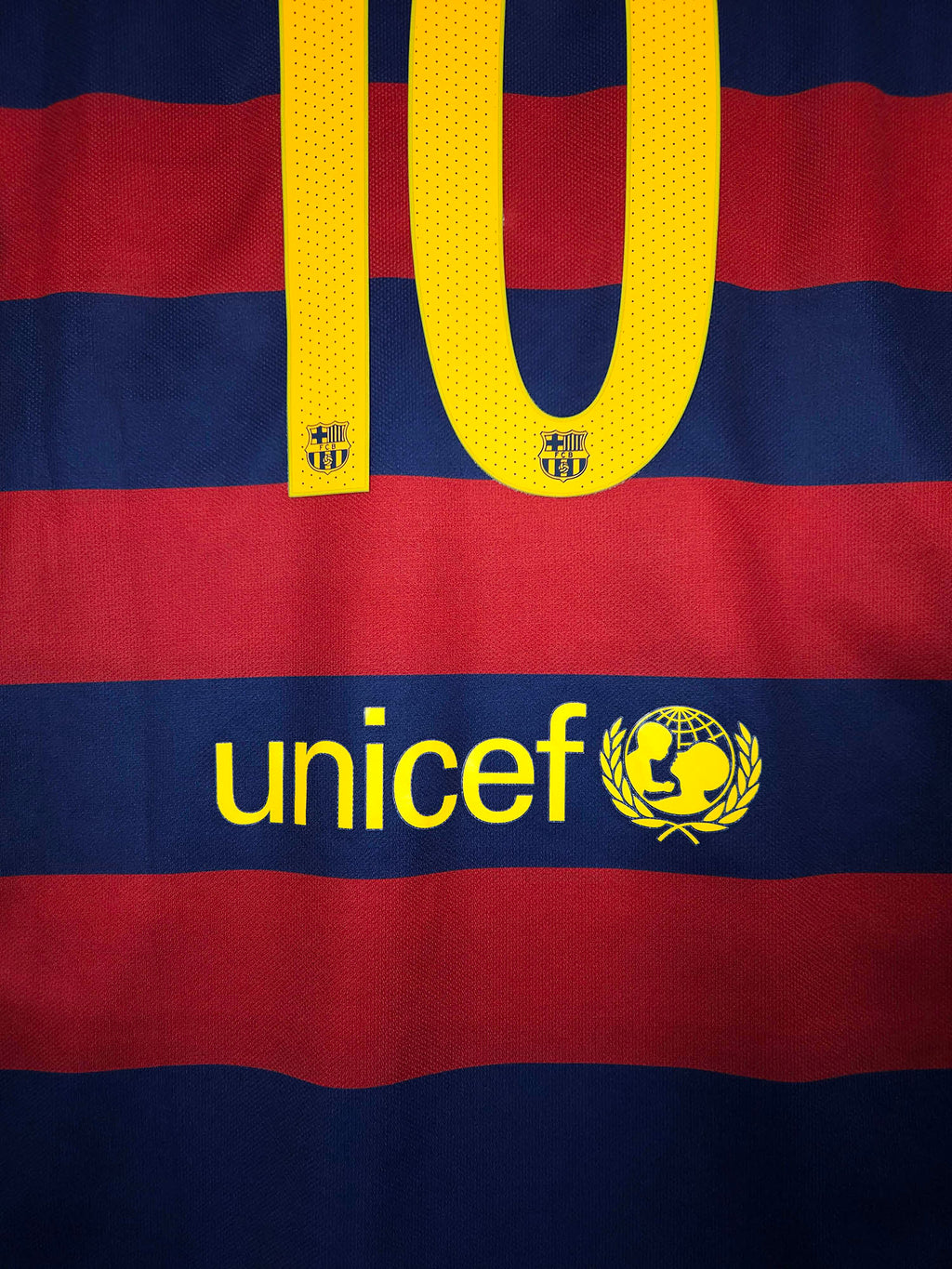2015-16 Barcelona Home Shirt Messi #10