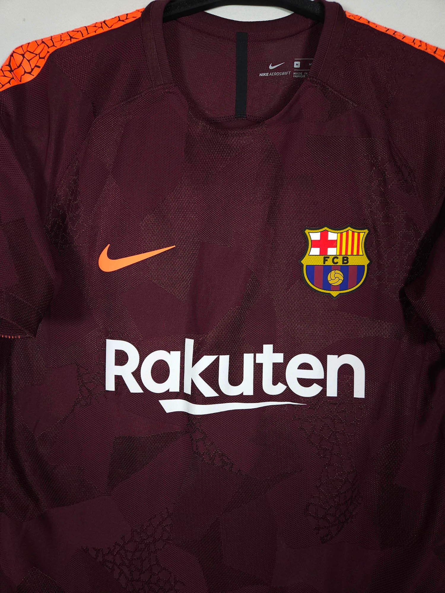 2017-18 Barcelona Authentic Third Shirt Rakitic #4