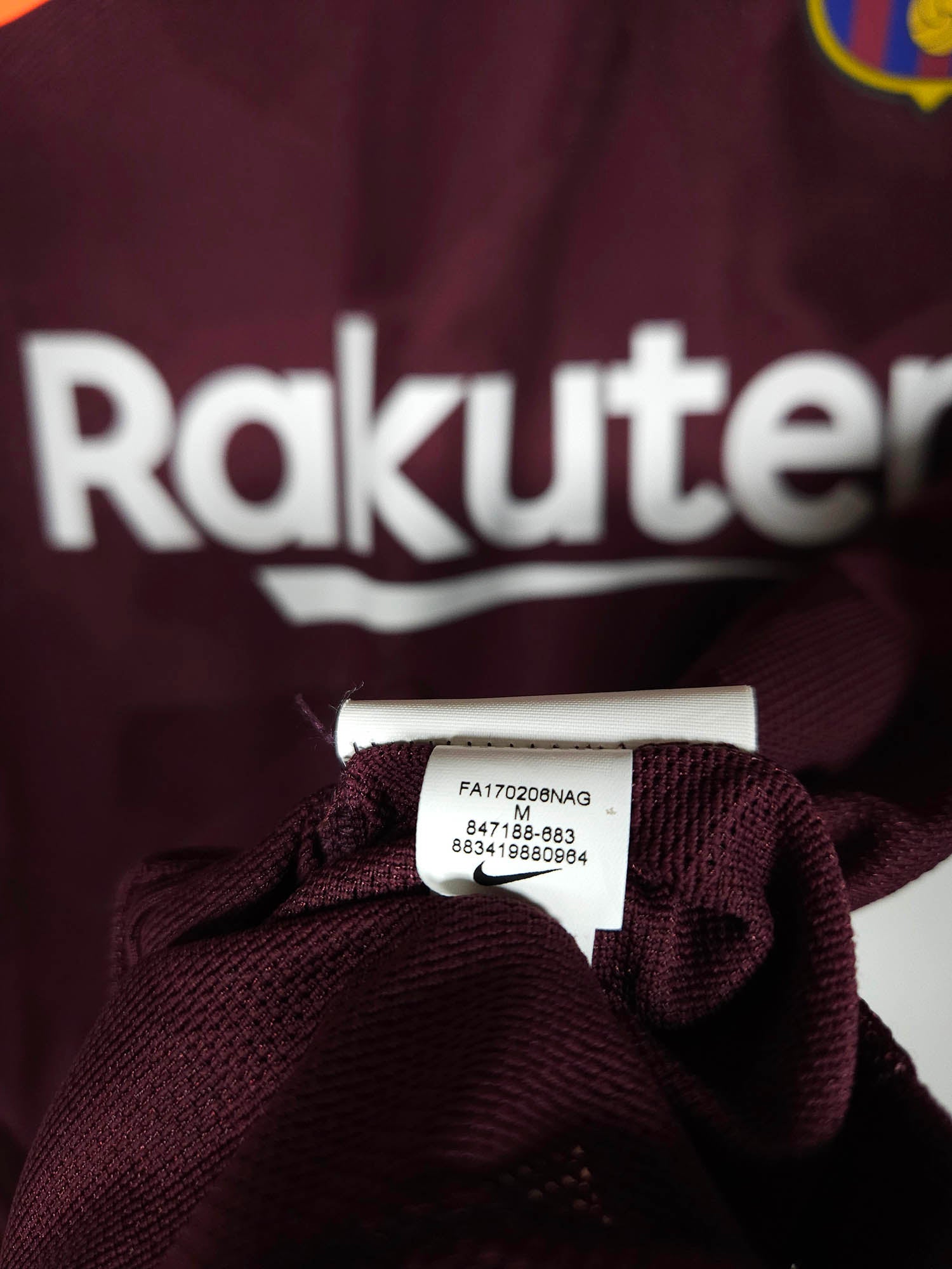 2017-18 Barcelona Authentic Third Shirt Rakitic #4