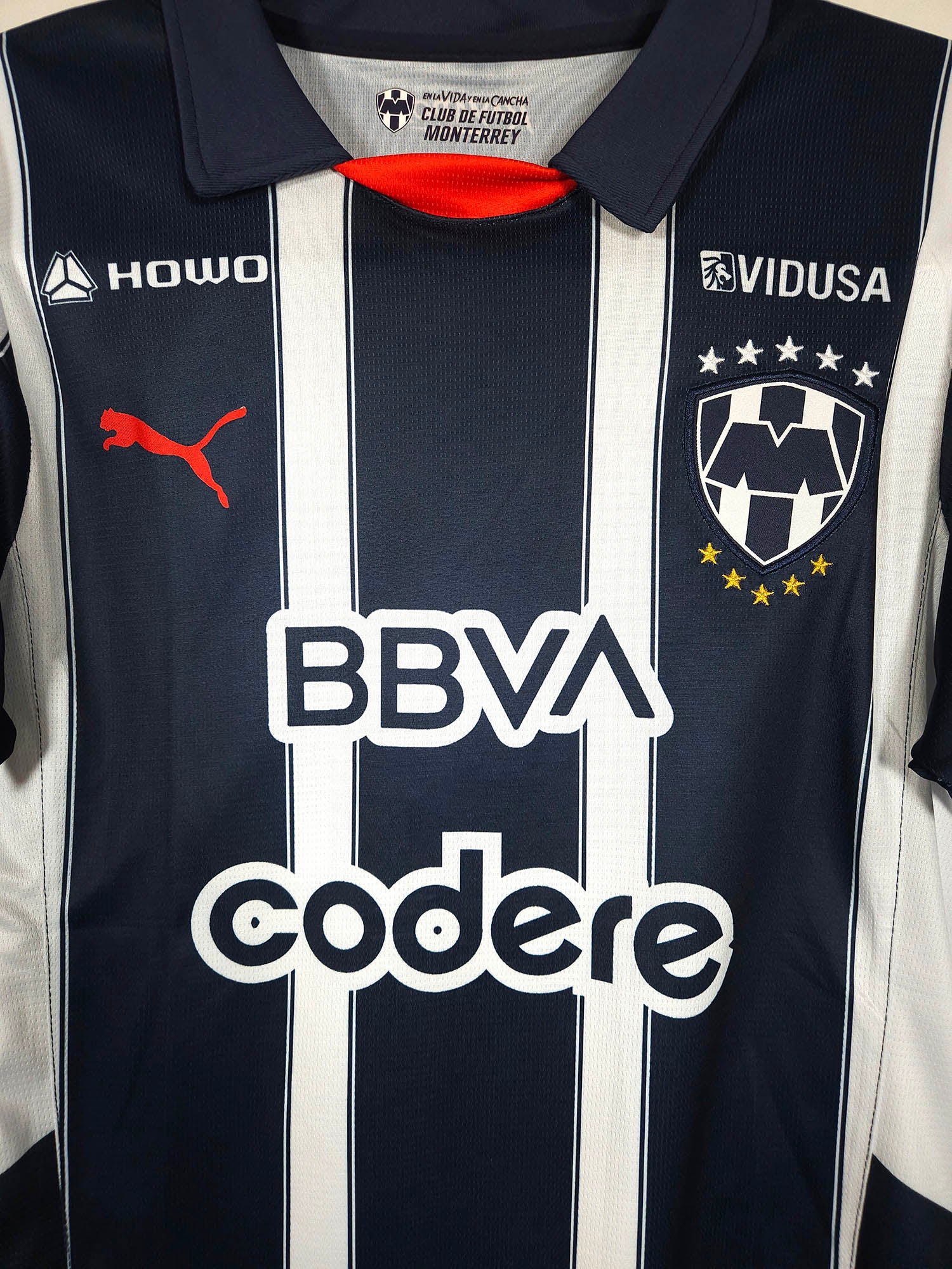2024-25 Monterrey Home Shirt Sergio Ramos #93 - detailed view