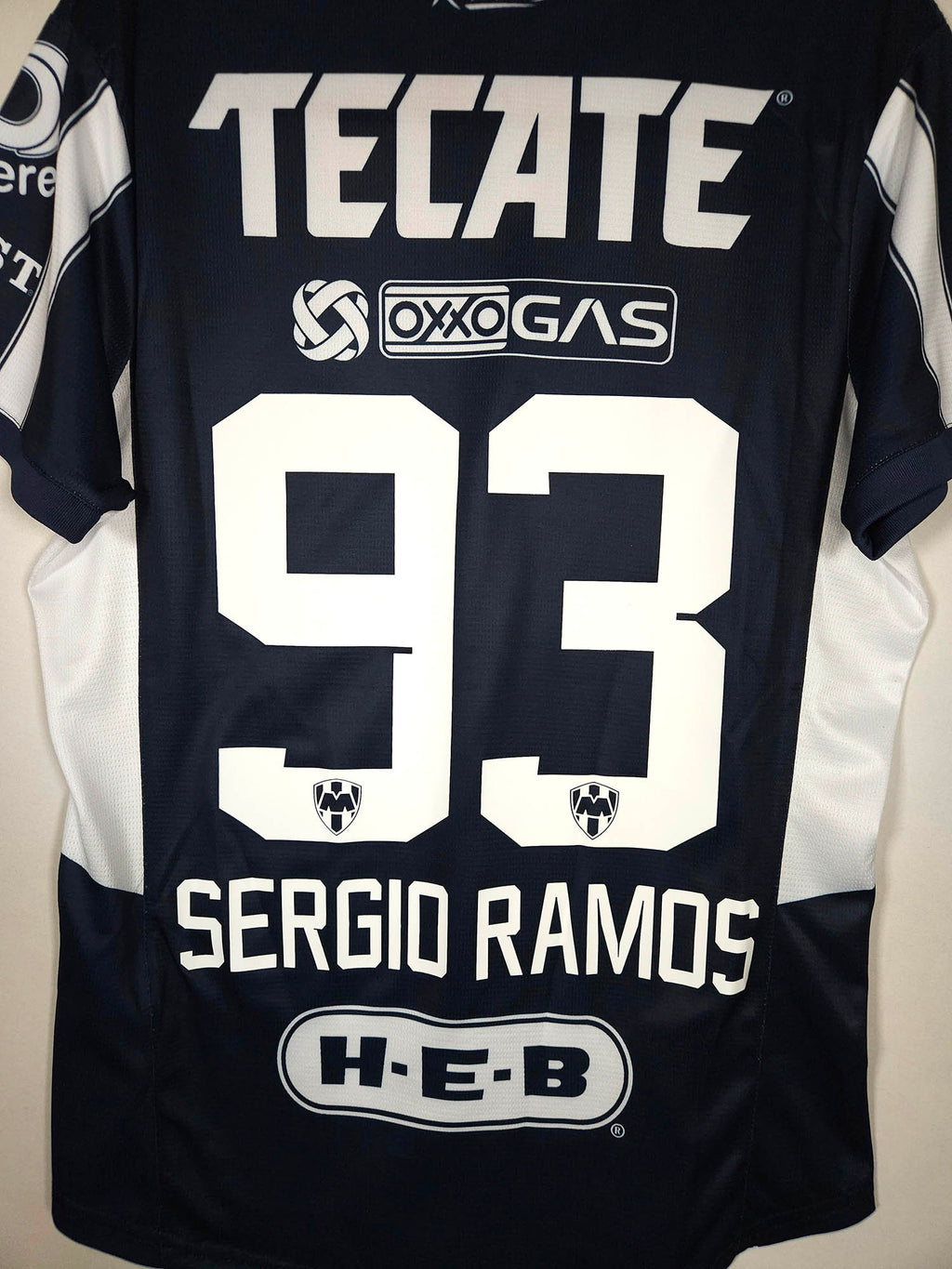 2024-25 Monterrey Home Shirt Sergio Ramos #93 - detailed view