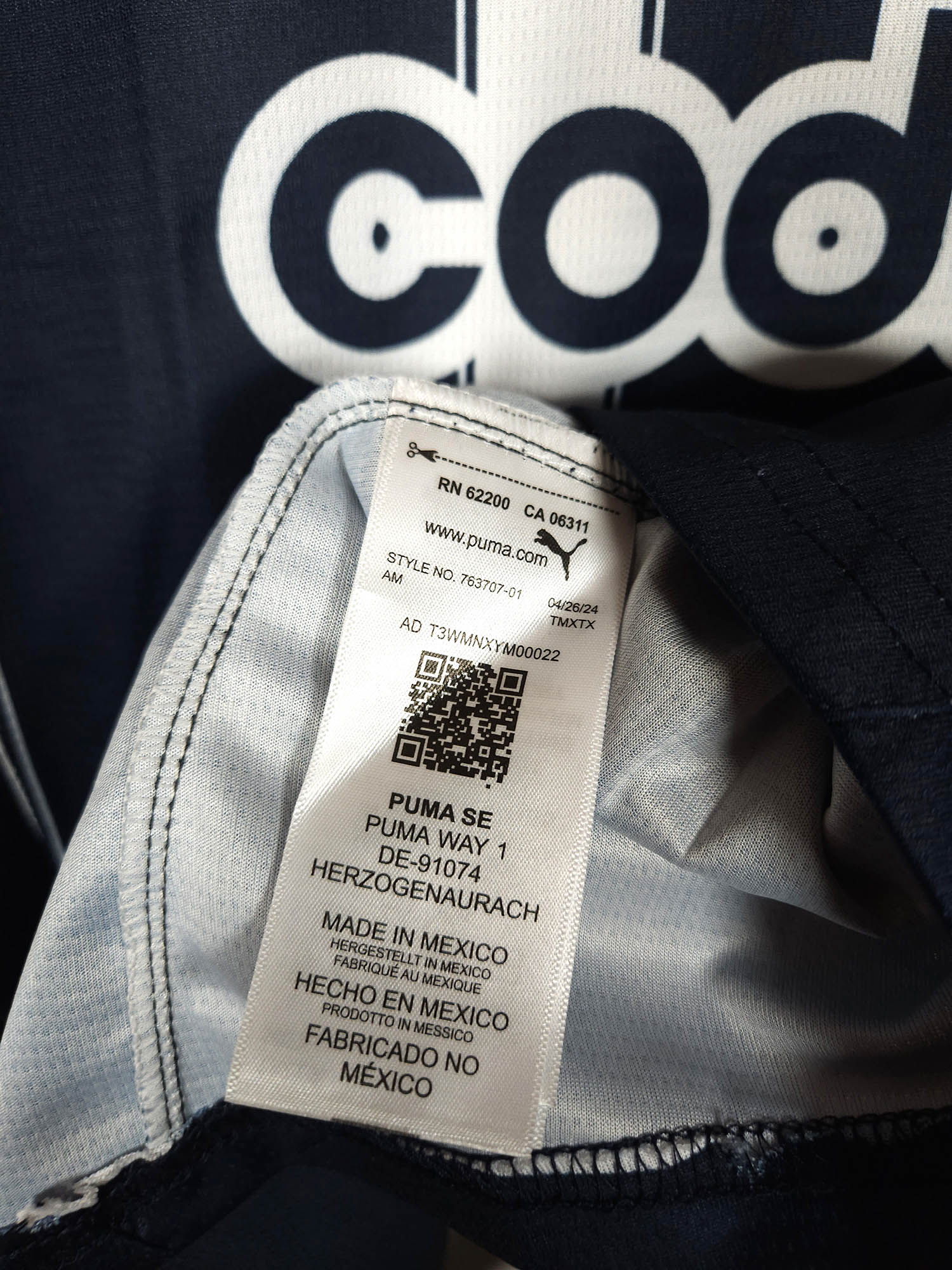 2024-25 Monterrey Home Shirt Sergio Ramos #93 - detailed view