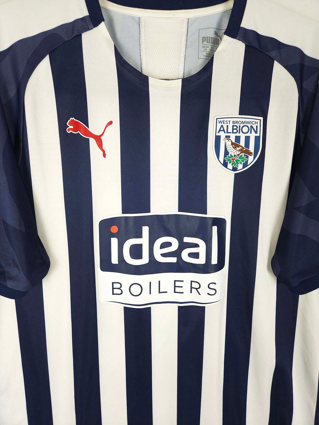 2019-20 West Bromwich Albion Home Shirt Barry #18