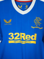 2021-22 Rangers Home Shirt - detailed view