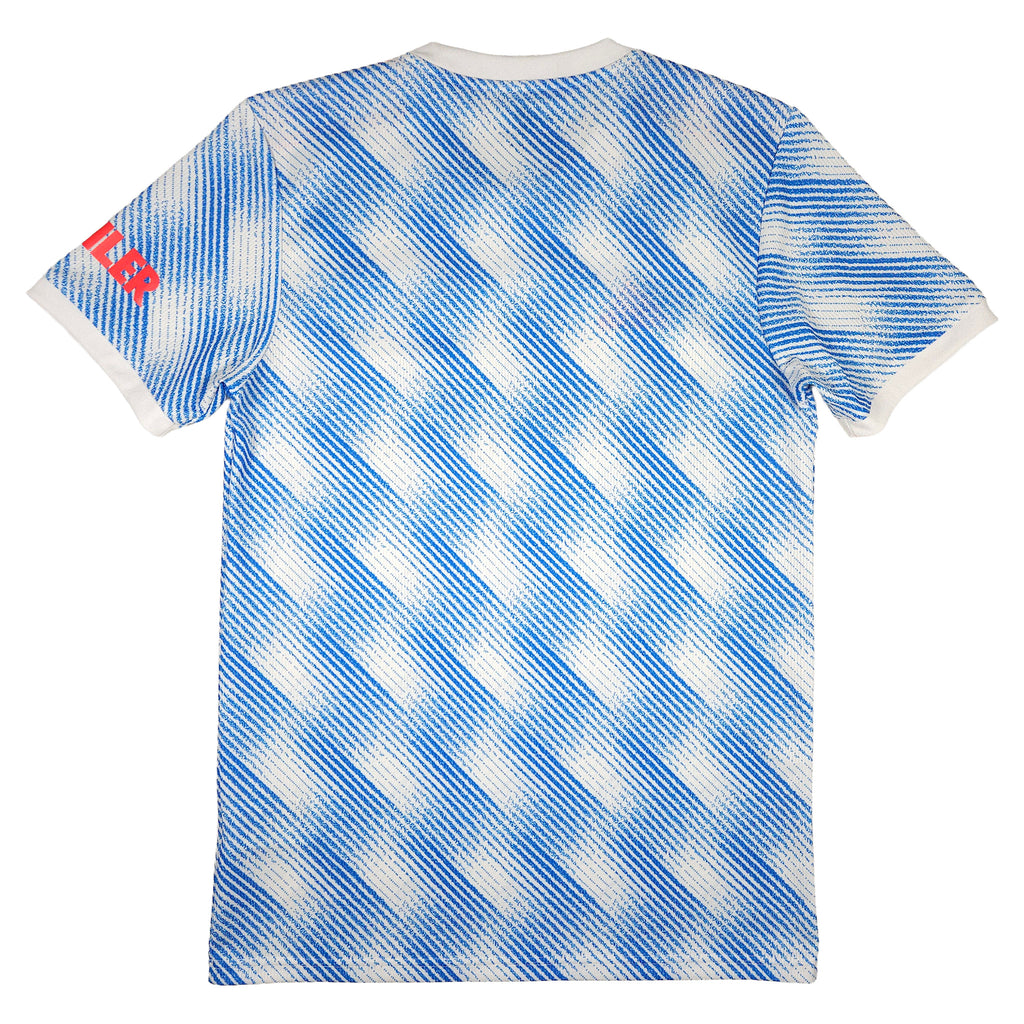 2021-22 Manchester United Away Shirt - back view