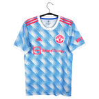 2021-22 Manchester United uitshirt - voorkant