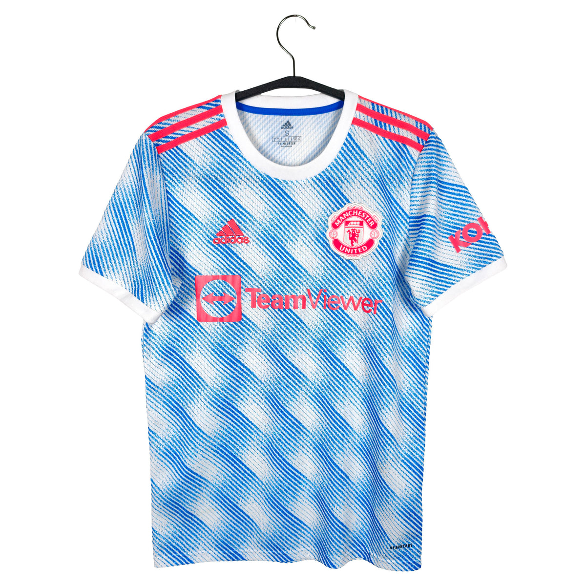 2021-22 Manchester United uitshirt - voorkant