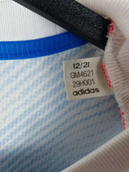 2021-22 Manchester United uitshirt - detailfoto