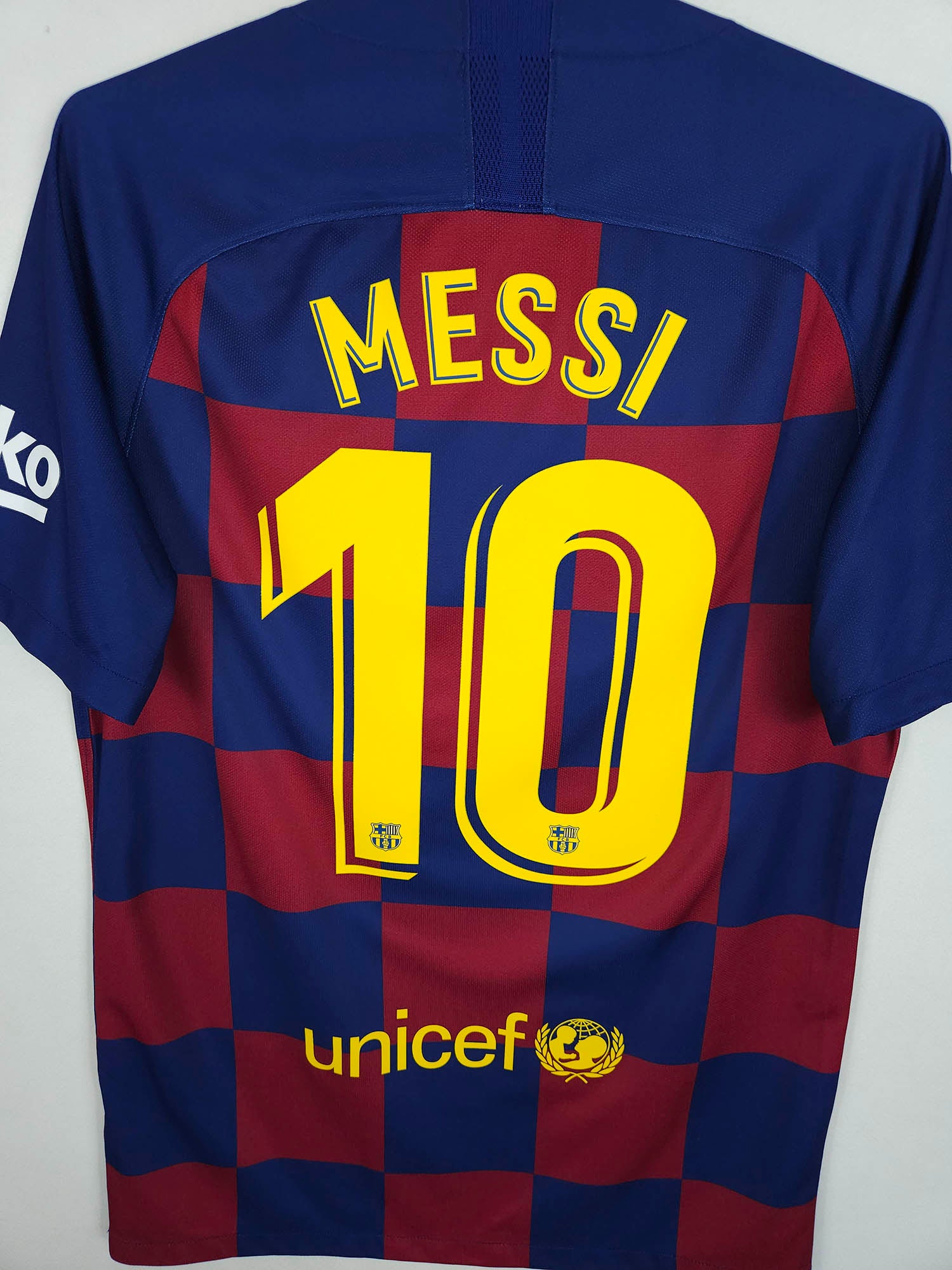 Barcelona 2019-20 Home Football Shirt | Lionel Messi