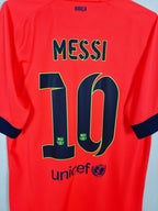 2014-15 Barcelona Away Shirt Messi #10