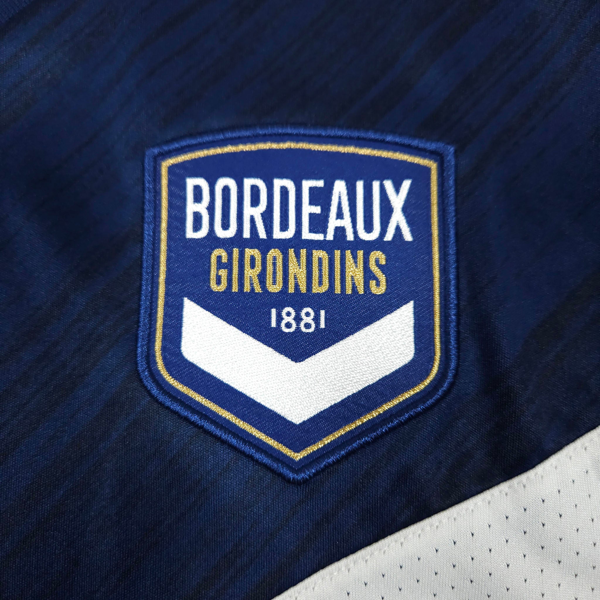 2020-21 Bordeaux Home Shirt detailed view 2
