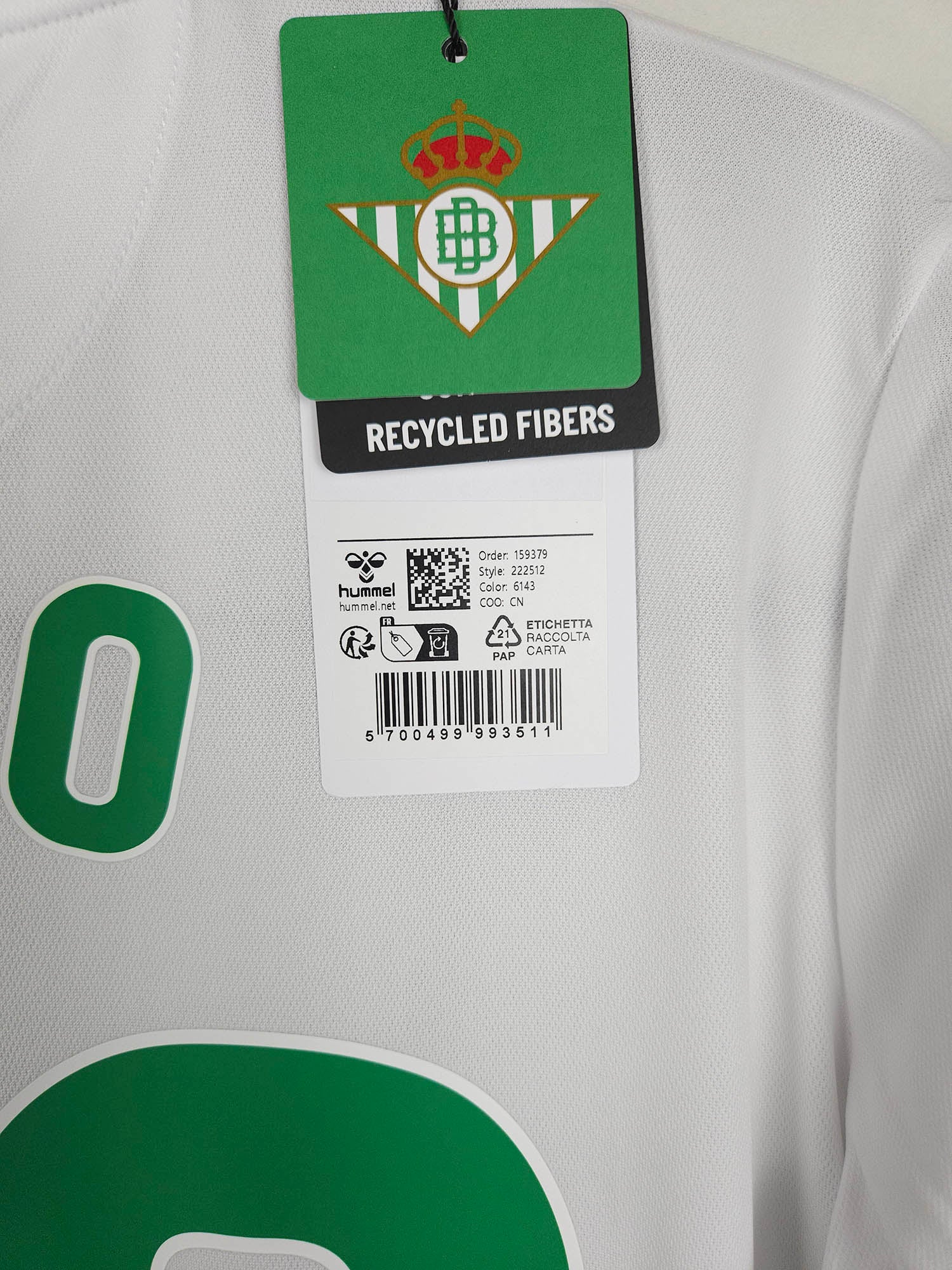 2023-24 Real Betis Home Shirt Isco #22