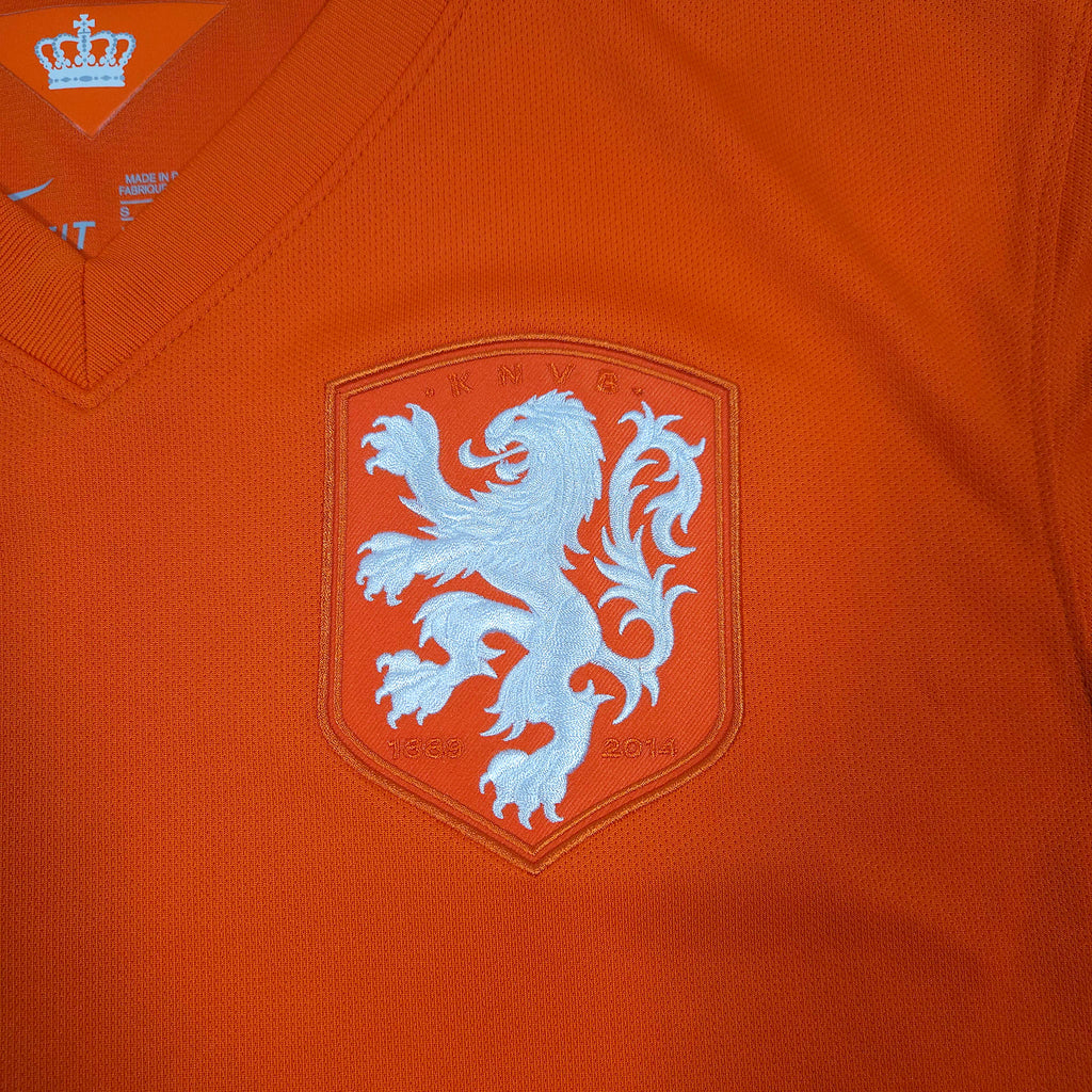 Netherlands Home Shirt 2014-15 detailed view 2