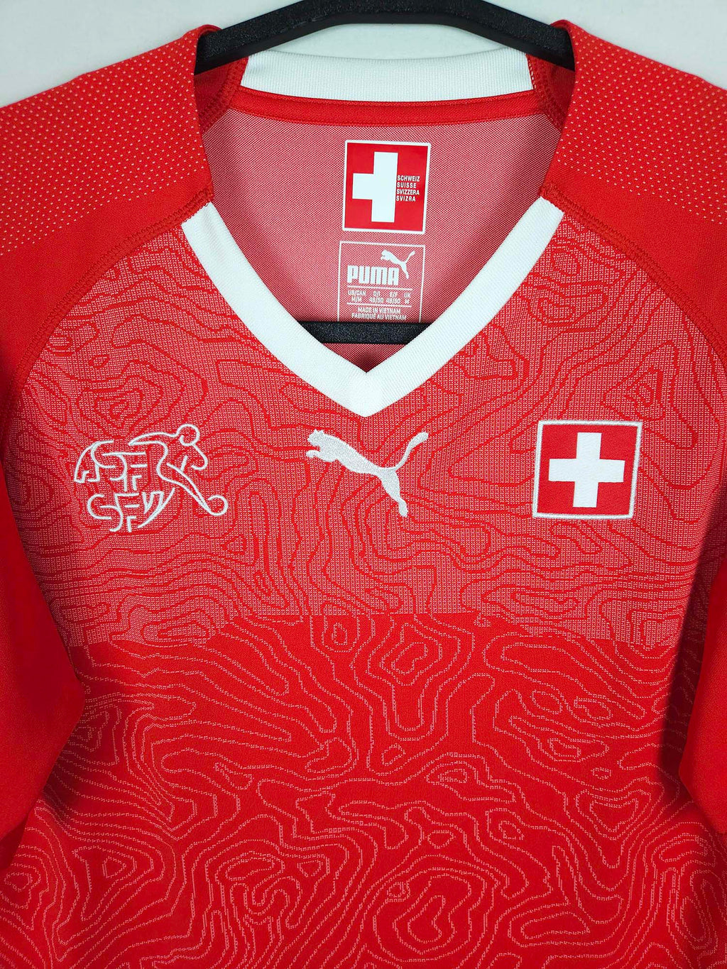 2018-19 Switzerland Home Shirt