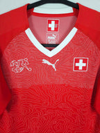 2018-19 Switzerland Home Shirt