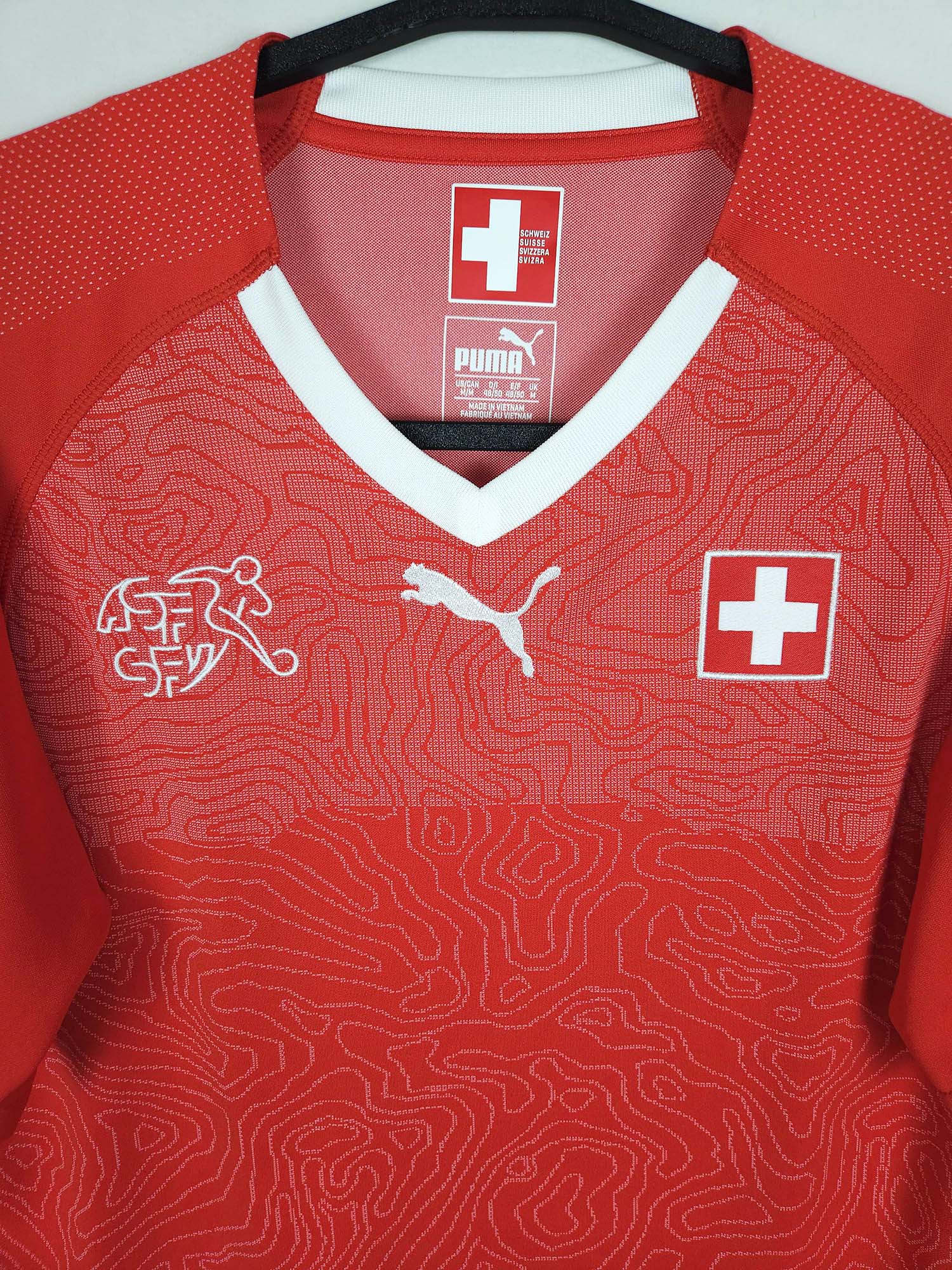 2018-19 Switzerland Home Shirt