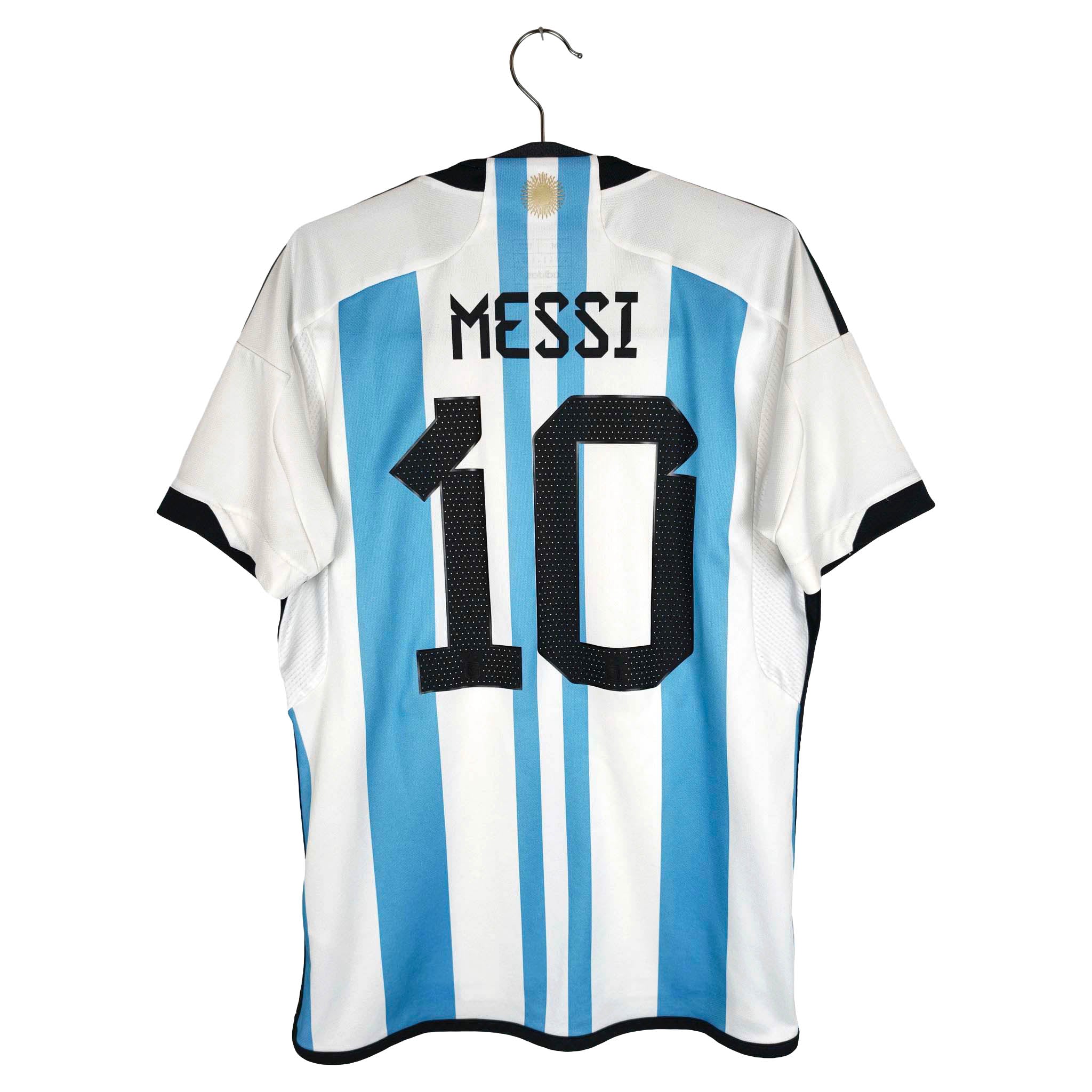 2022-23 Argentina Home Shirt Messi #10