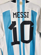2022-23 Argentina Home Shirt Messi #10