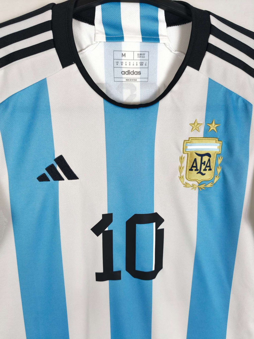 2022-23 Argentina Home Shirt Messi #10