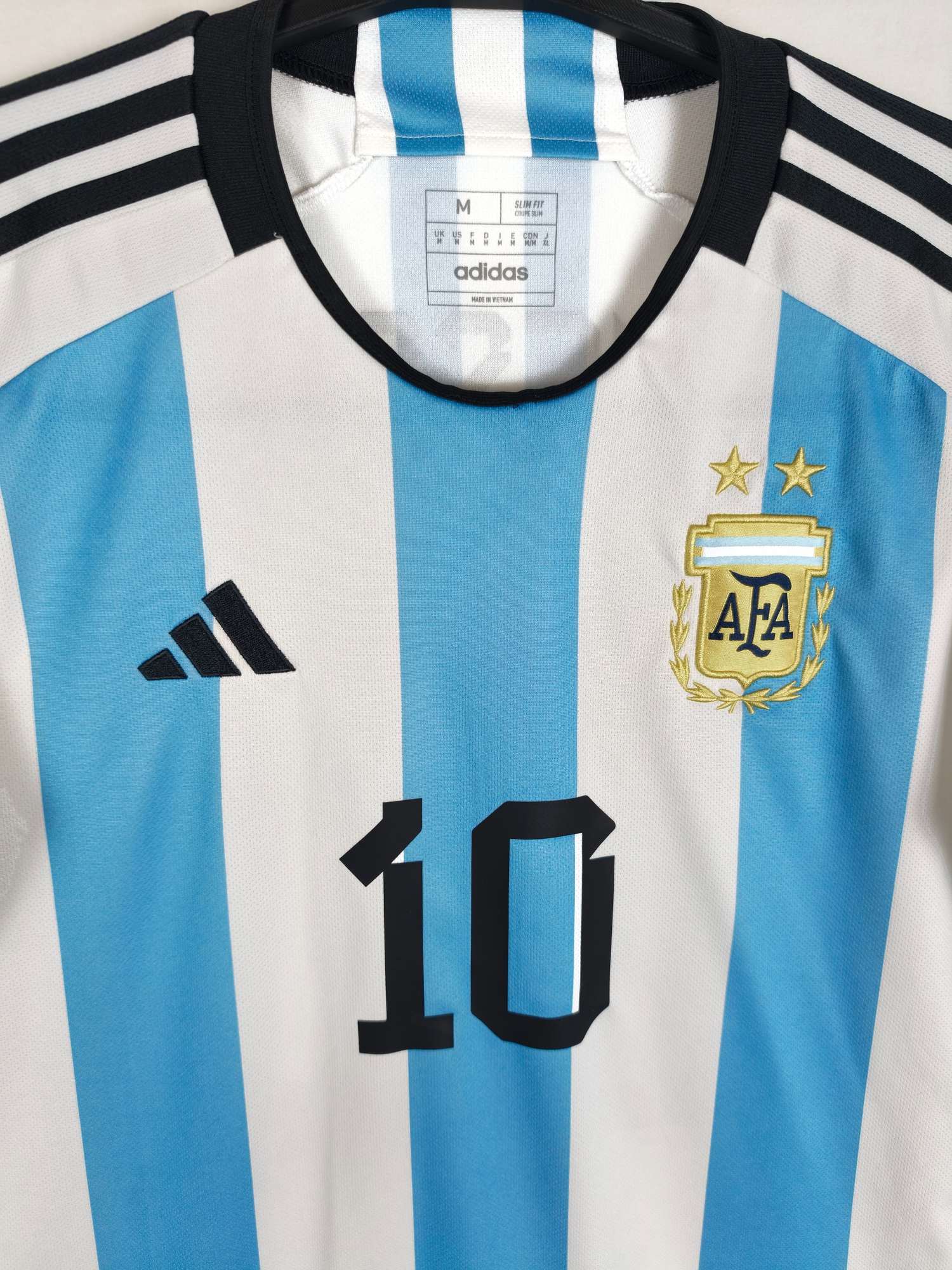 2022-23 Argentina Home Shirt Messi #10