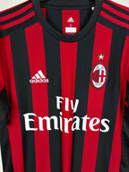 2017-18 AC Milan Home Shirt