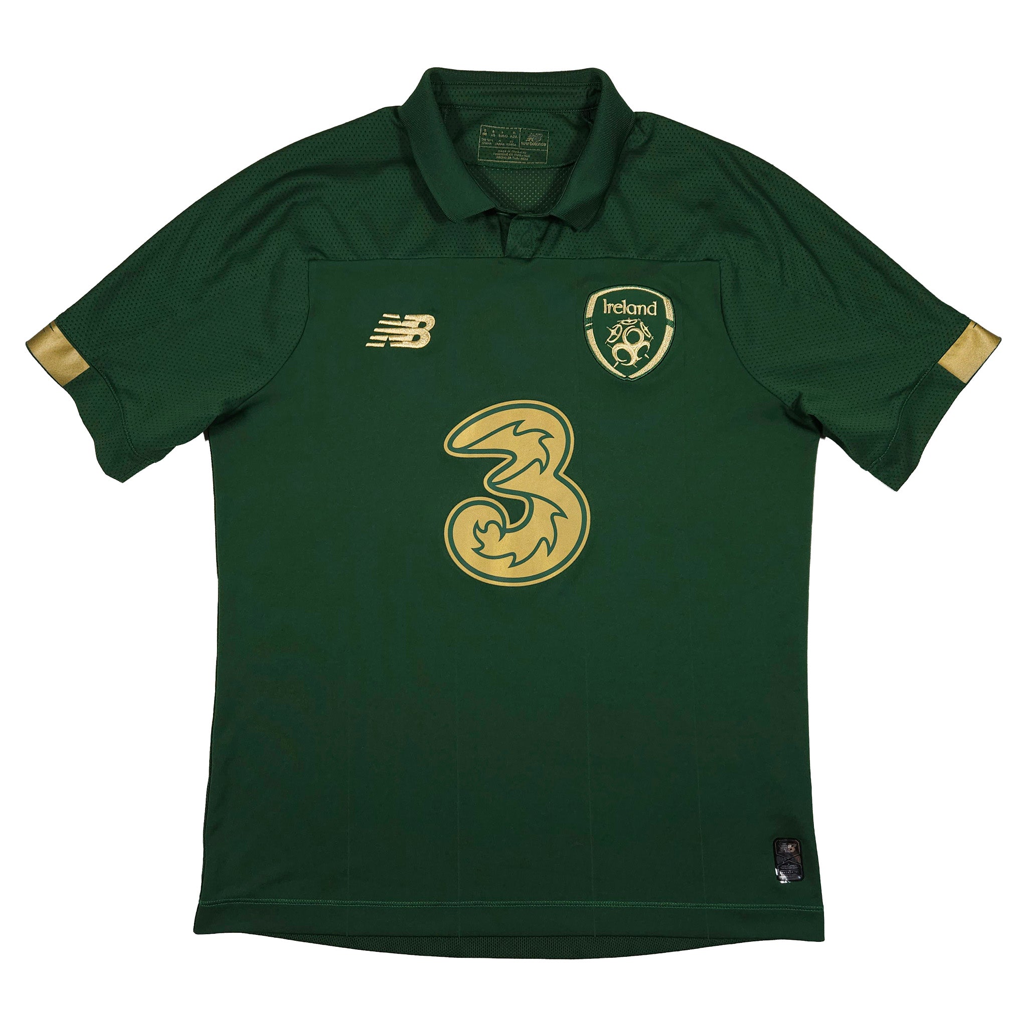 2019-20 Ireland Home Shirt front view