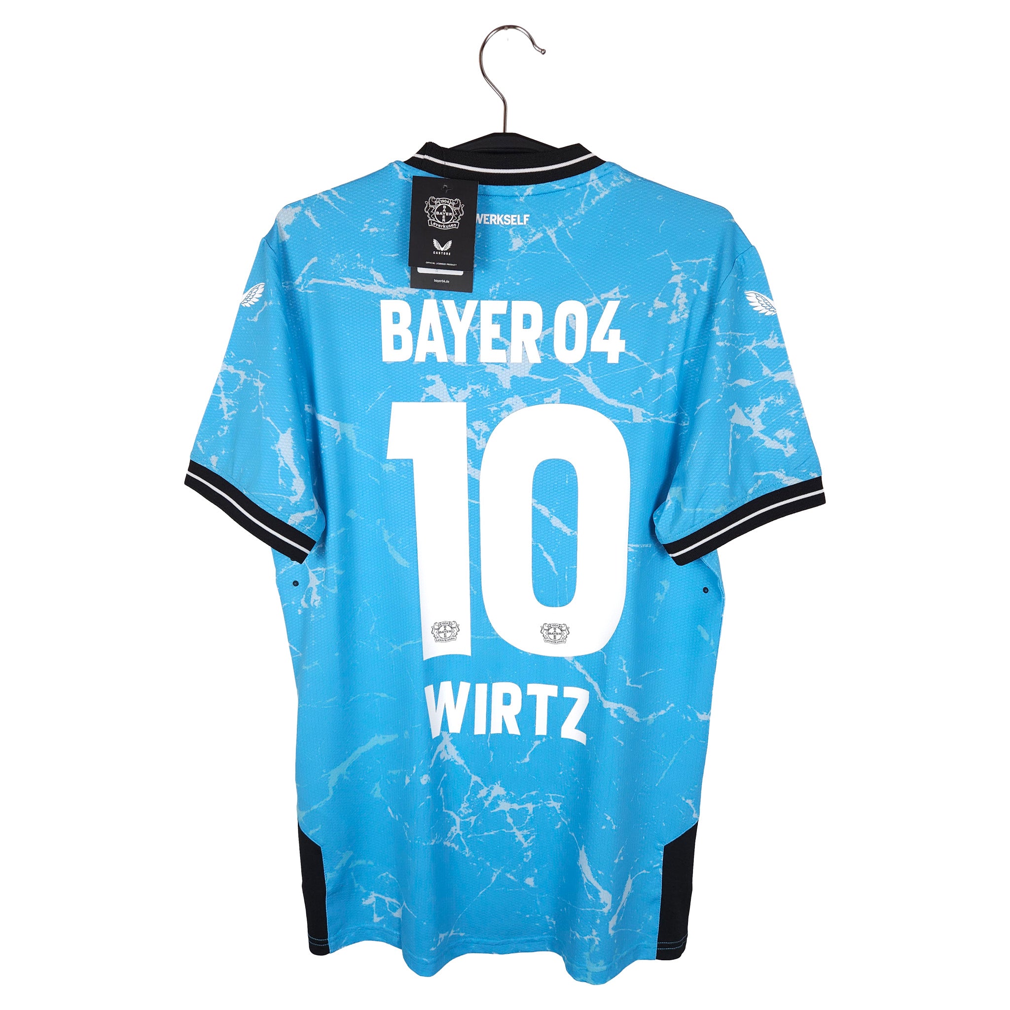 Bayer Leverkusen 2023-24 Third Football Shirt | Florian Wirtz