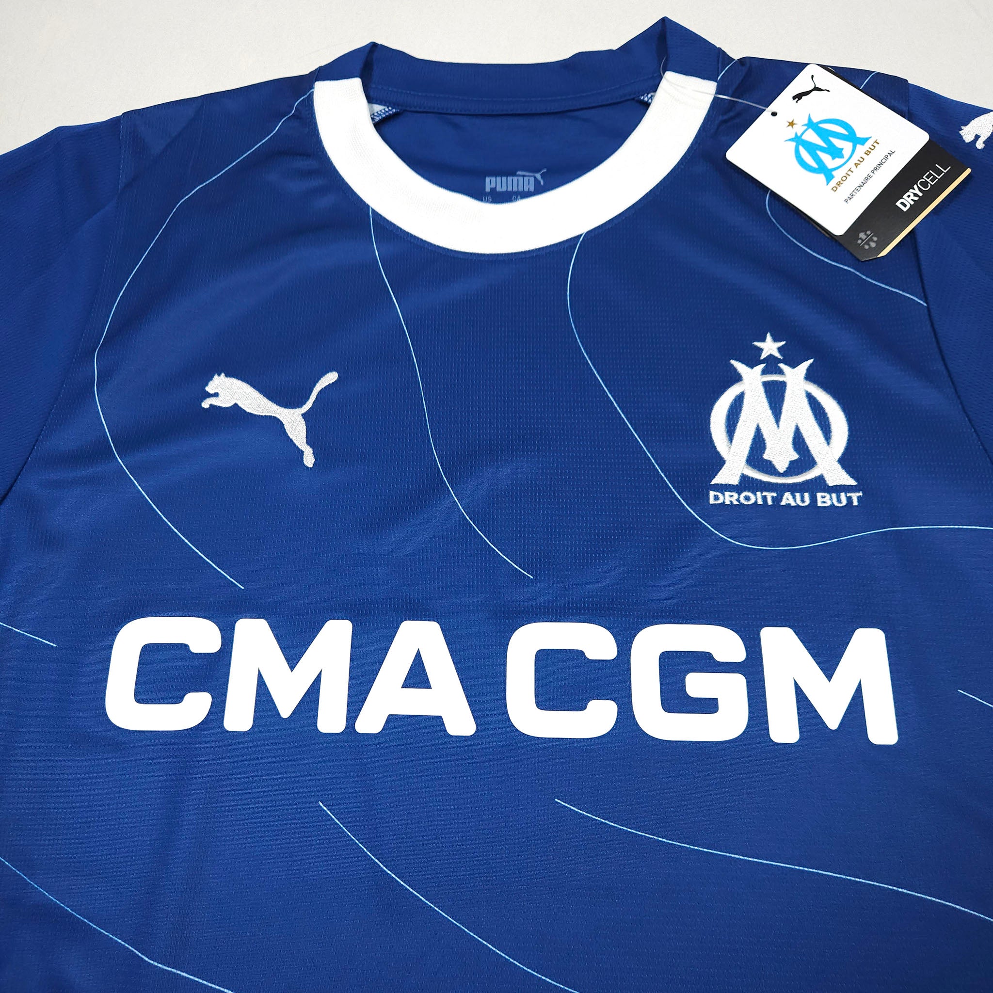 Marseille Away Shirt 2023-24 detailed view 1