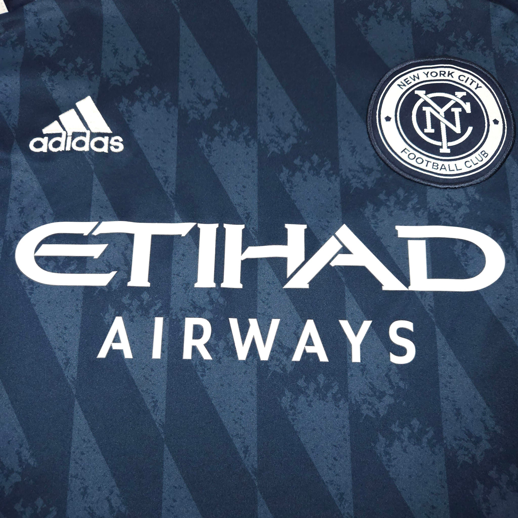 2020-21 New York City Away Shirt detailed view 2