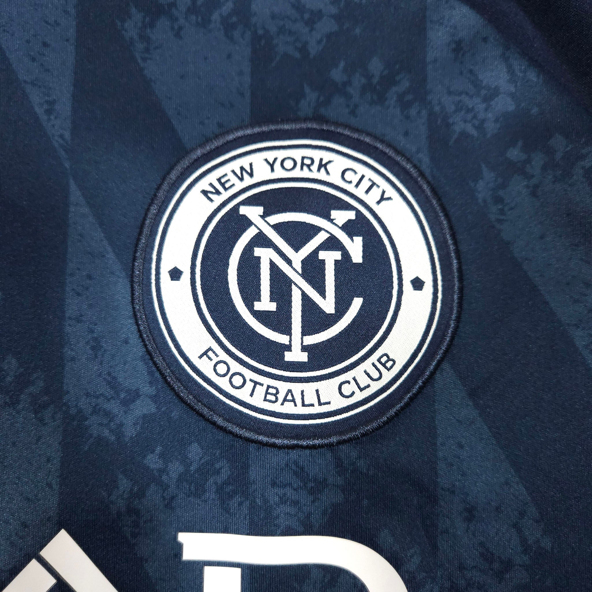 2020-21 New York City Away Shirt detailed view 3