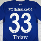 Schalke 04 Home Shirt 2021-22 – Thiaw #33 detailed view 7