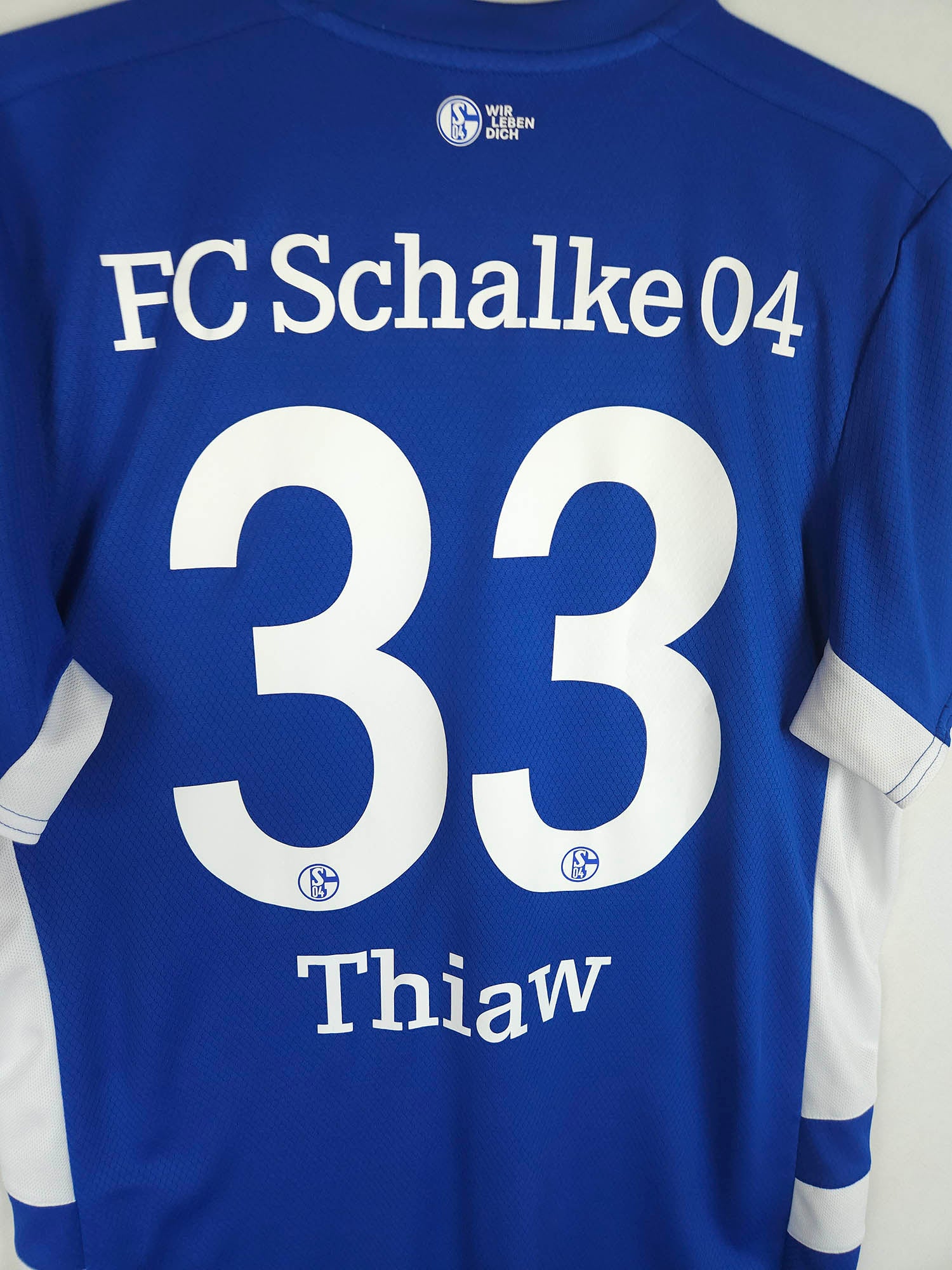 2021-22 Schalke 04 Home Shirt Thiaw #33