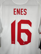 2020-21 Turkey Home Shirt Enes #16 - detailed view