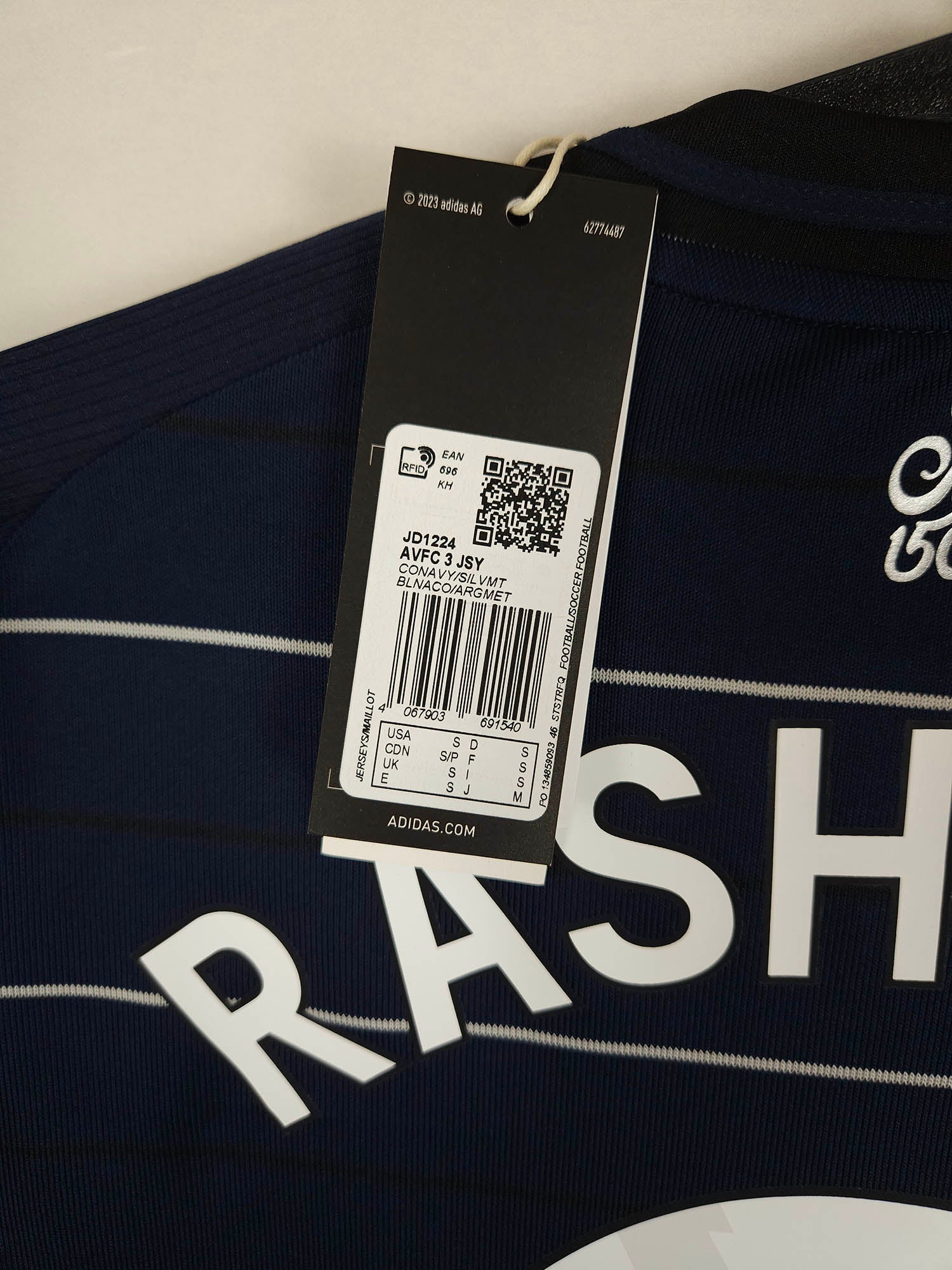 2024-25 Aston Villa Third Shirt Rashford #9