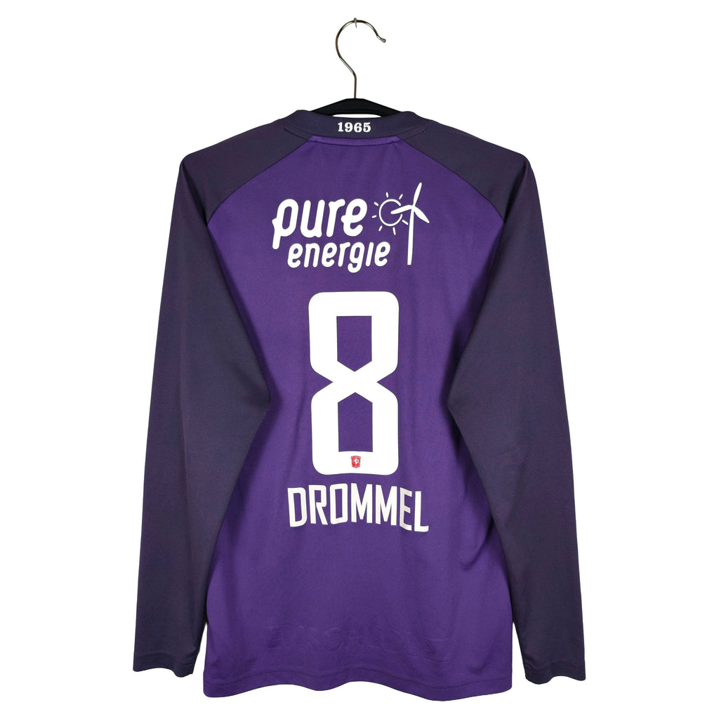 2019-20 Twente Goalkeeper Shirt Drommel #8 - back view