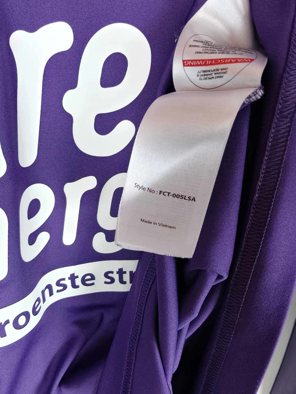 2019-20 Twente Goalkeeper Shirt Drommel #8 - detailed view