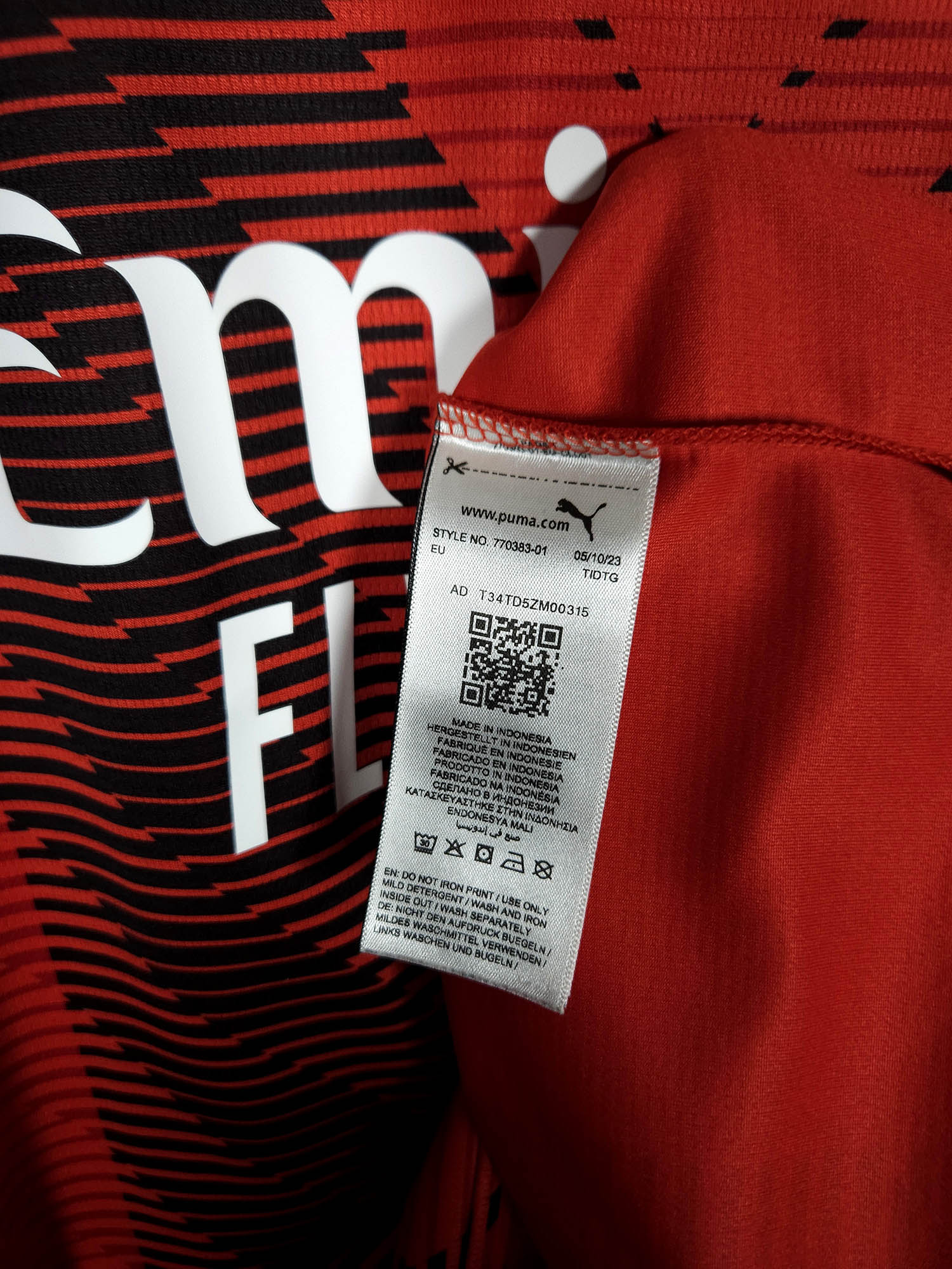 2023-24 AC Milan Home Shirt