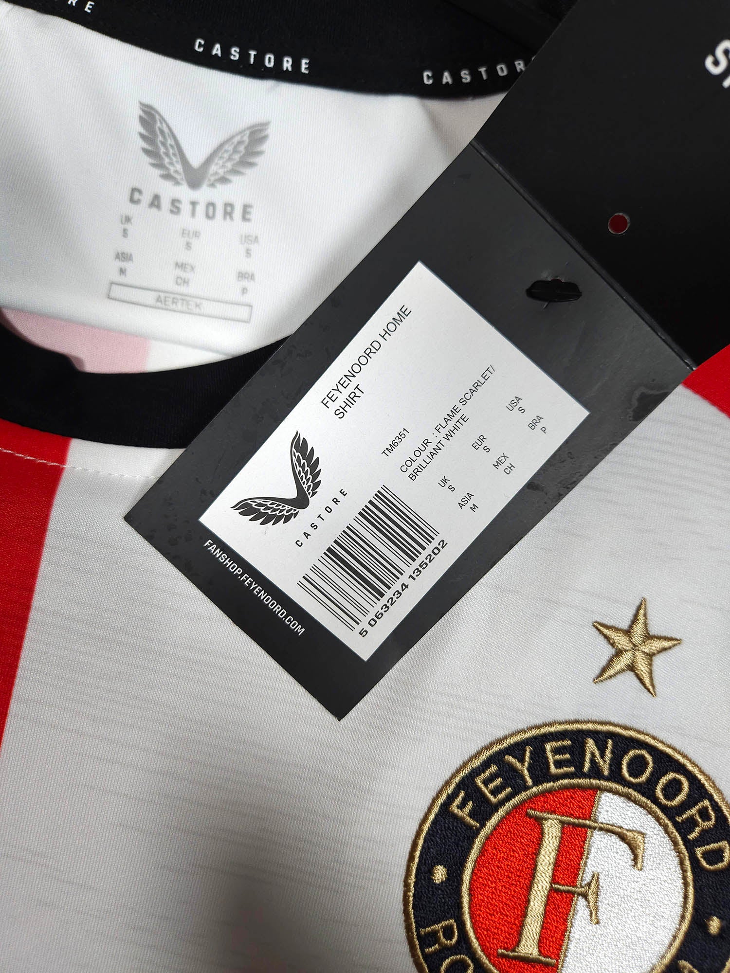 2024-25 Feyenoord Home Shirt detailed view 7