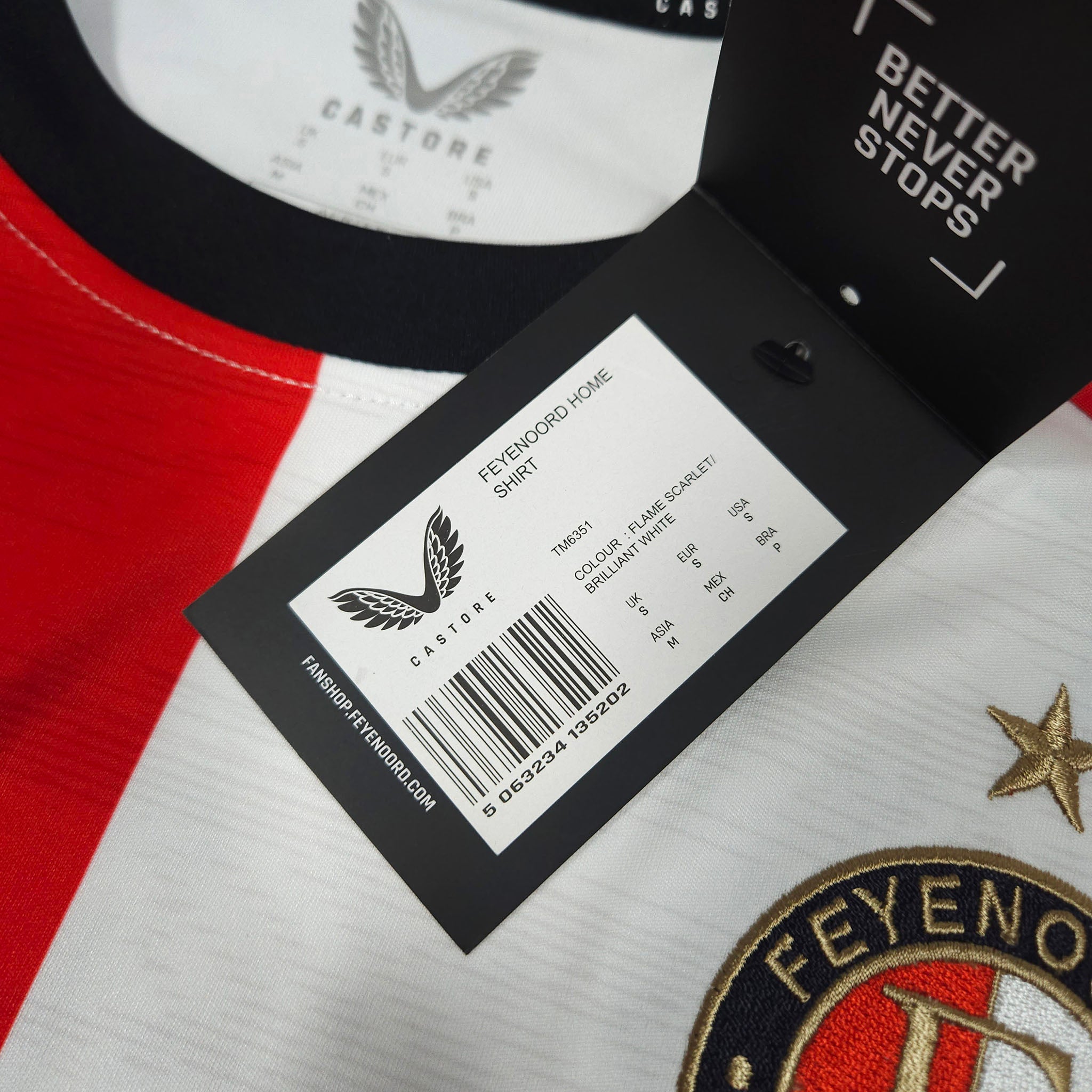 2024-25 Feyenoord Home Shirt