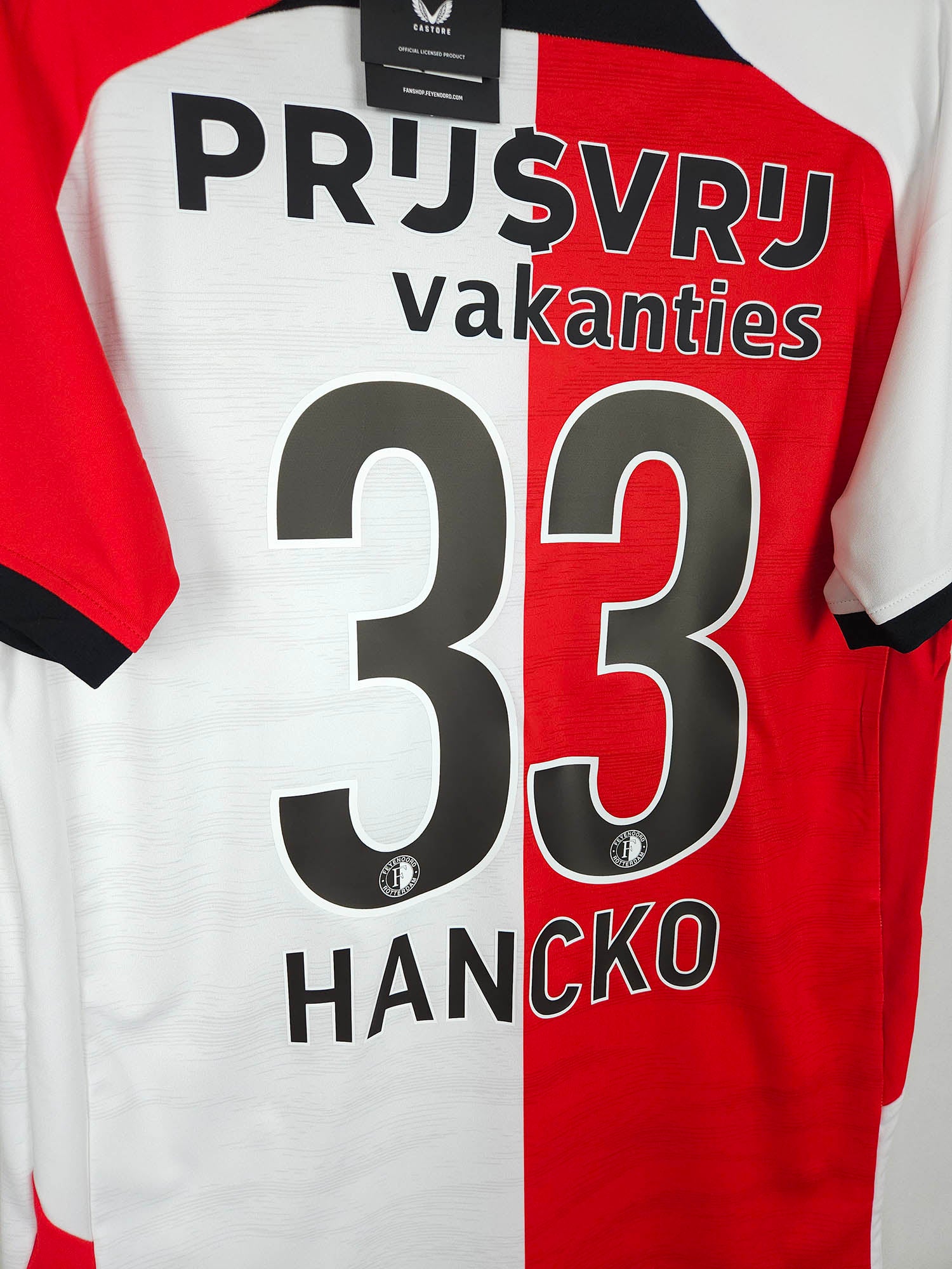 2024-25 Feyenoord Home Shirt Hancko #33